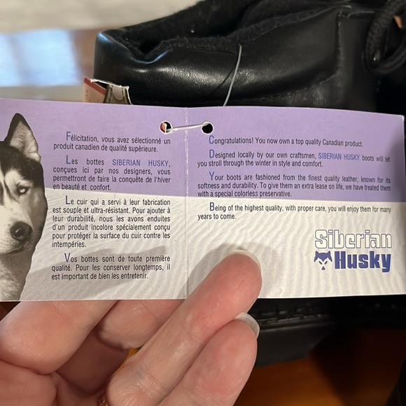 Siberian Husky waterproof boots NWT - Picture 11 of 16